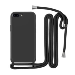 Capa com Alça para iPhone - Preto