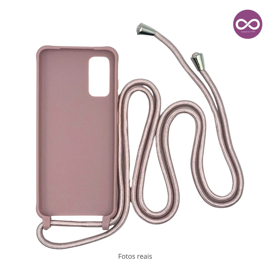 Capa com Alça Ajustável para Samsung Rosa - Imagem 34