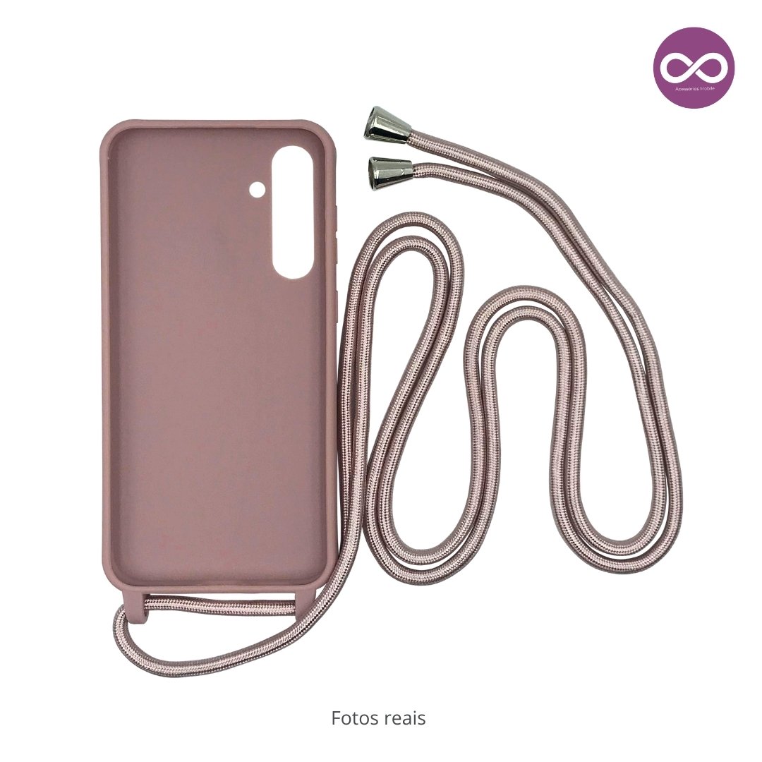 Capa com Alça Ajustável para Samsung Rosa - Imagem 13