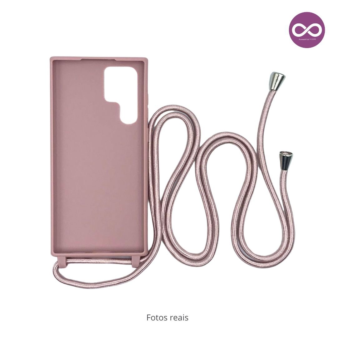 Capa com Alça Ajustável para Samsung Rosa - Imagem 18