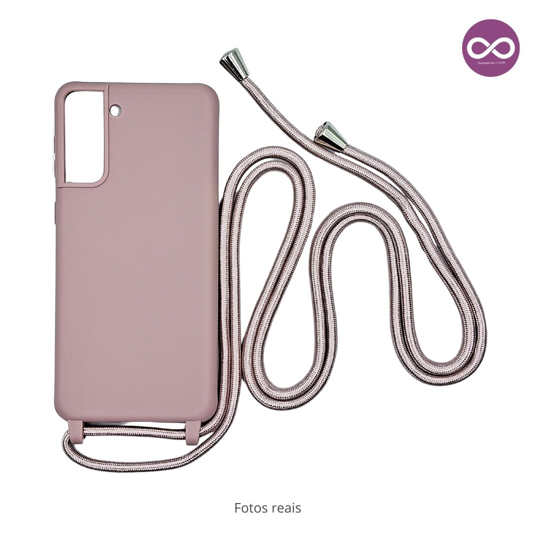 Capa com Alça Ajustável para Samsung Rosa - Imagem 20
