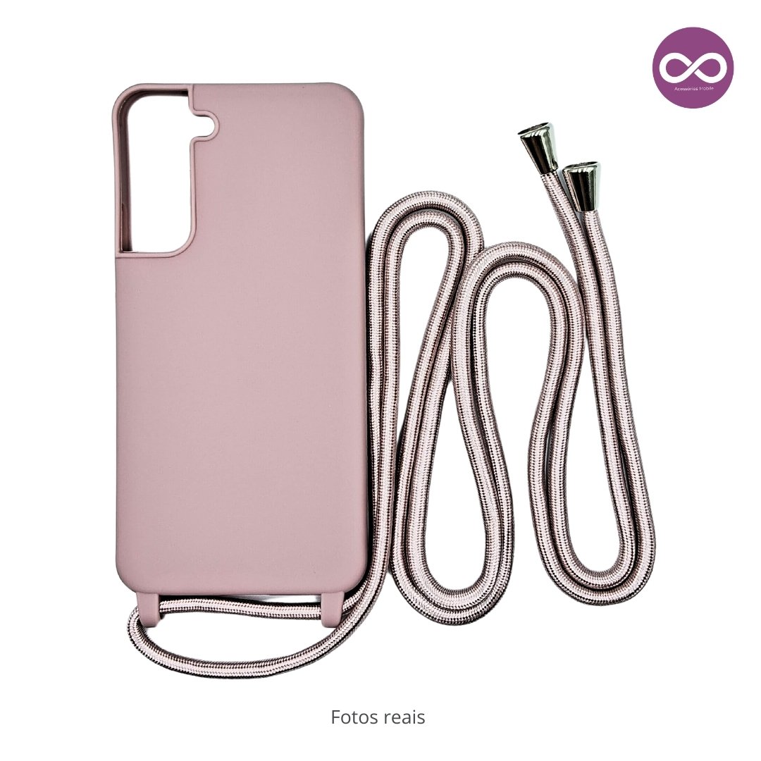 Capa com Alça Ajustável para Samsung Rosa - Imagem 22