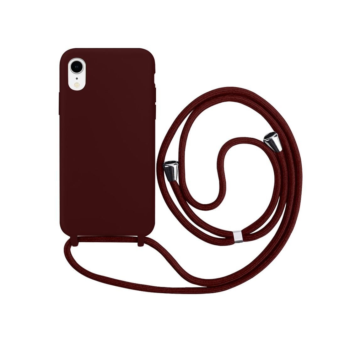 Capa com Alça para iPhone - Vermelho Dark - Imagem 3