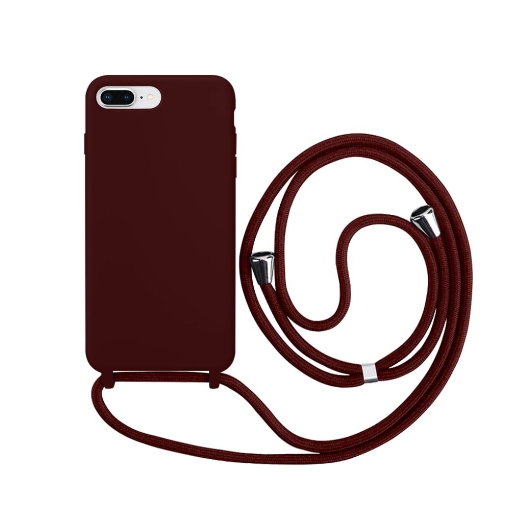 Capa com Alça para iPhone - Vermelho Dark - Imagem 4
