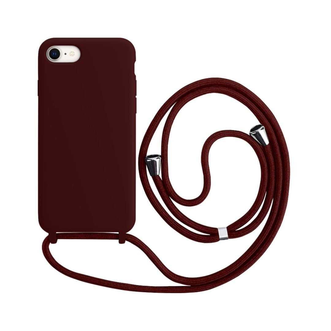 Capa com Alça para iPhone - Vermelho Dark - Imagem 5