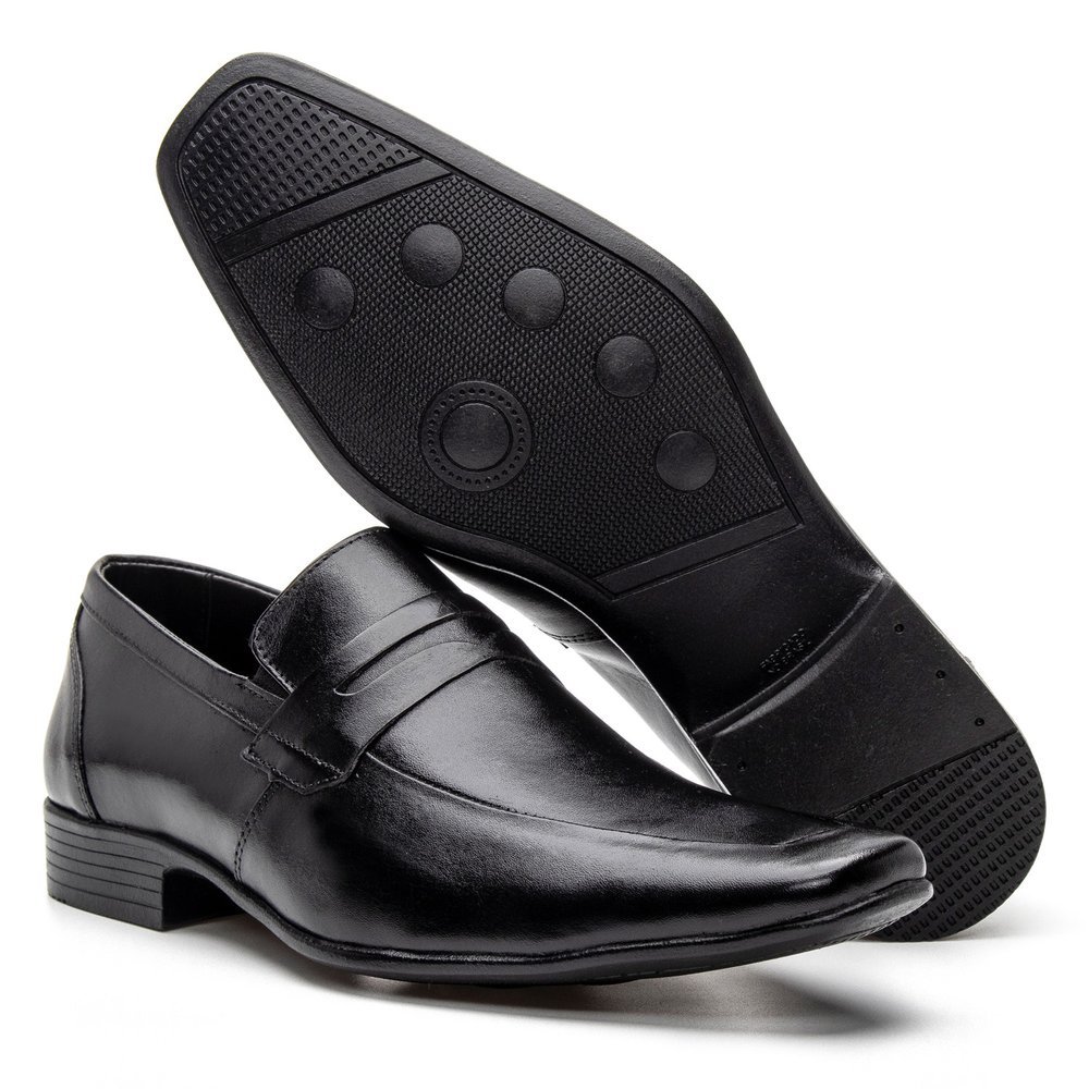 Sapato Clássico Social Masculino Preto - Imagem 3