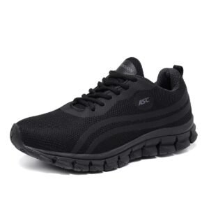 Tênis Unissex Esportivo Black Caminhada Tamanho Especial