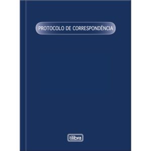 Protocolo De Correspondência - 104 Folhas - Tilibra
