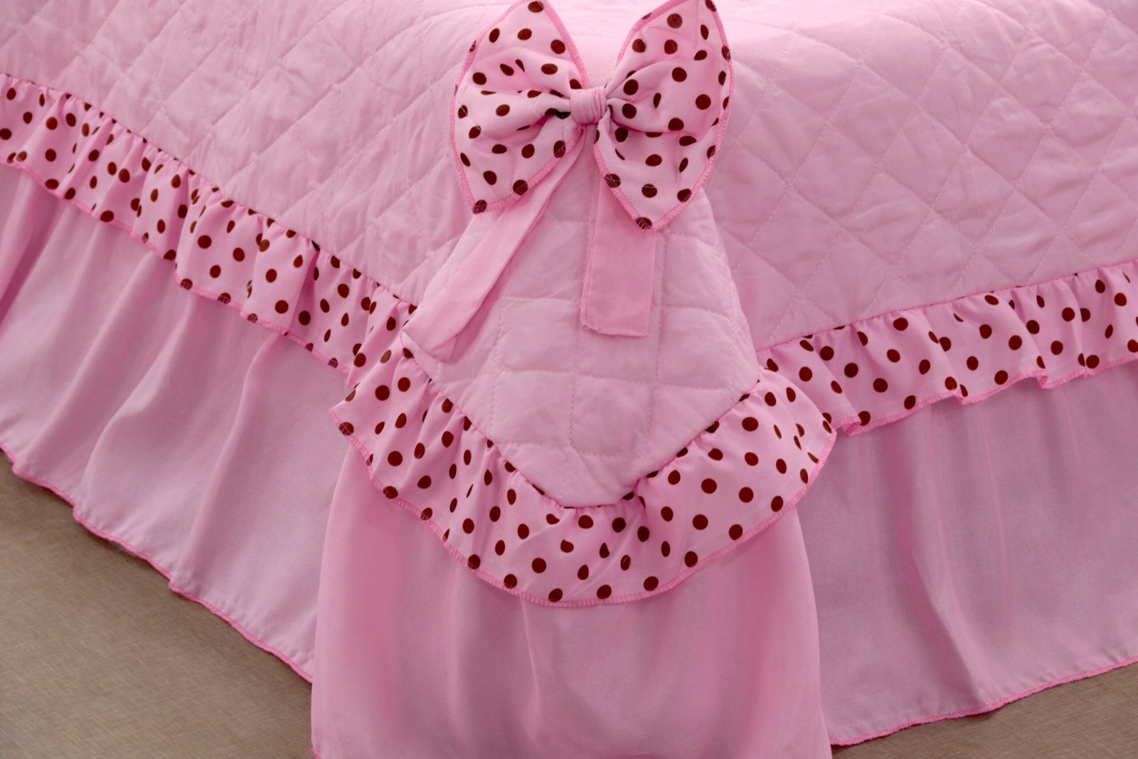 KIT COBRE LEITO URSINHA SOLTEIRO 3 PEÇAS ROSA - Imagem 4