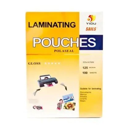 Plástico P/ Plastificação - A4- C/ 100 Fls - Yidu