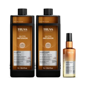 Kit Truss Nutri Infusion: Sh 1l + Cond 1l + Óleo 60ml