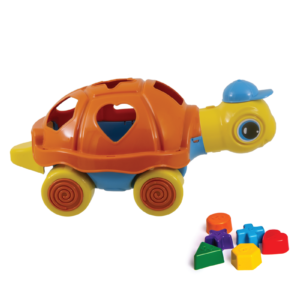 Tartaruga Educativa - Luli - C/ 5 Peças de Encaixe - Kendy