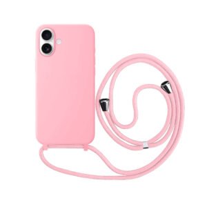 Capa com Alça para iPhone - Pink