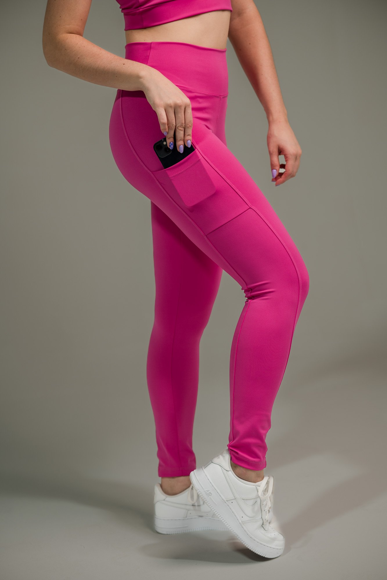 Calça Legging Feminina Básica Aerobic - Imagem 3