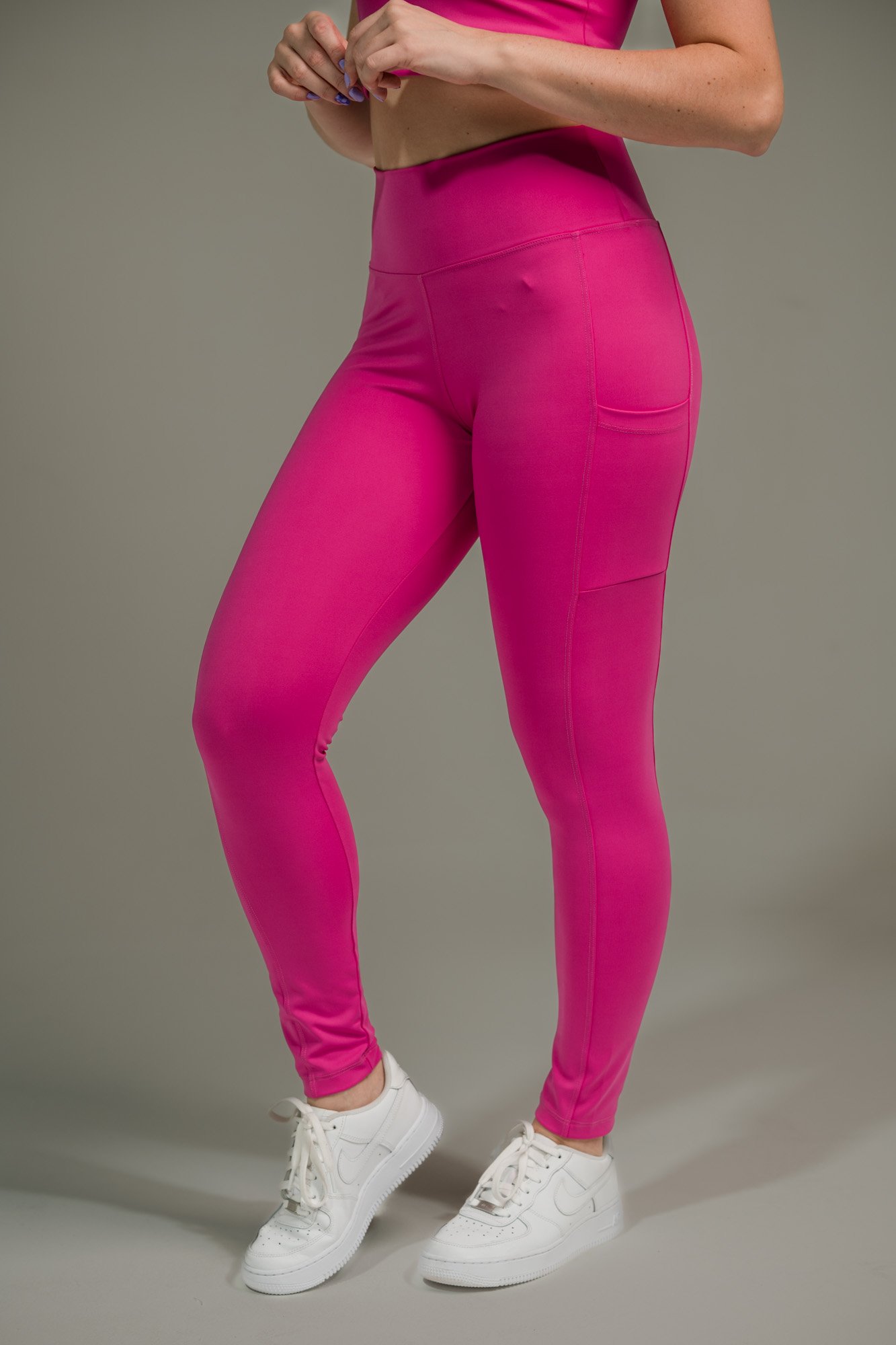 Calça Legging Feminina Básica Aerobic - Imagem 5