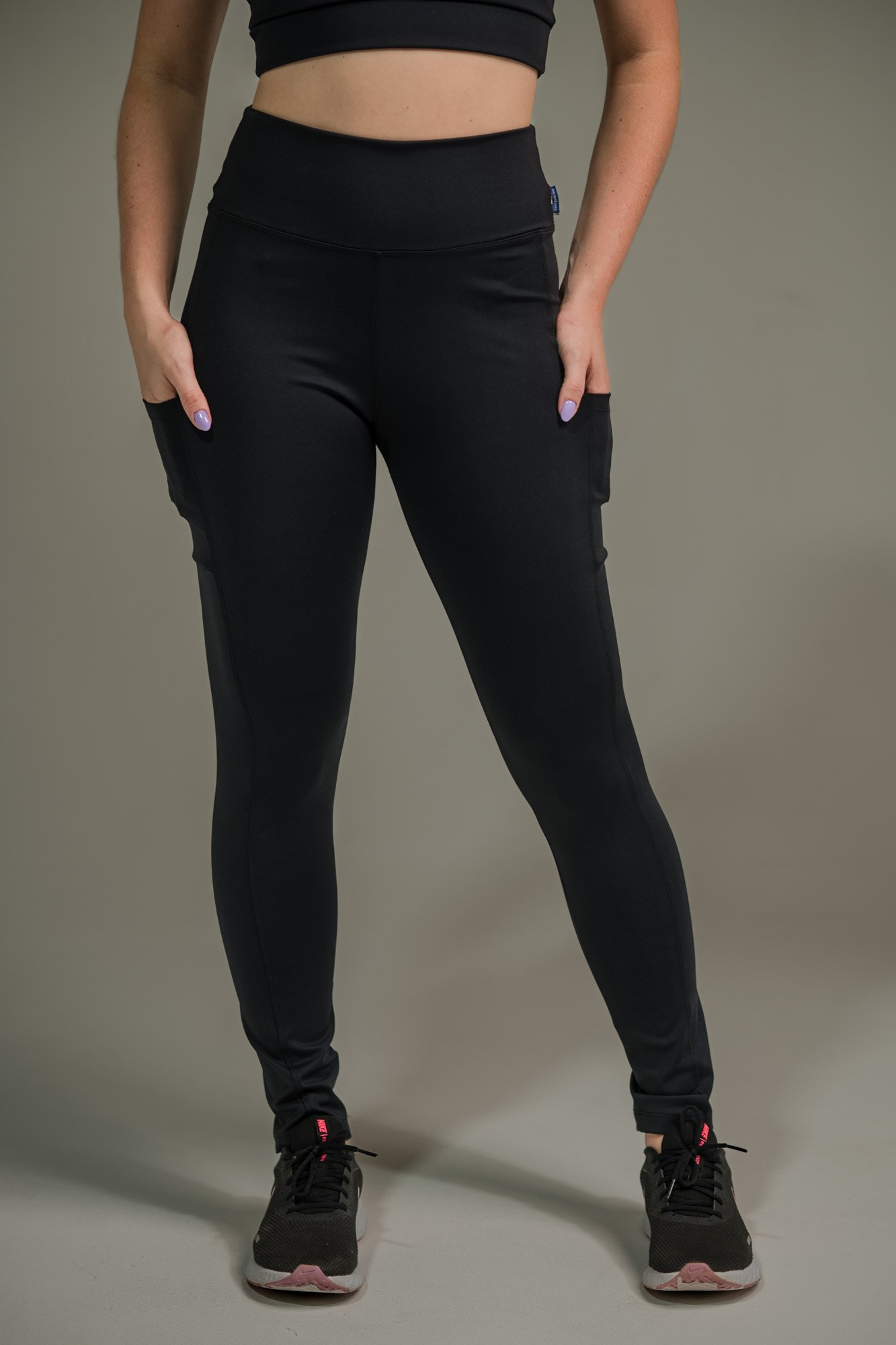 Calça Legging Feminina Básica Aerobic - Imagem 13