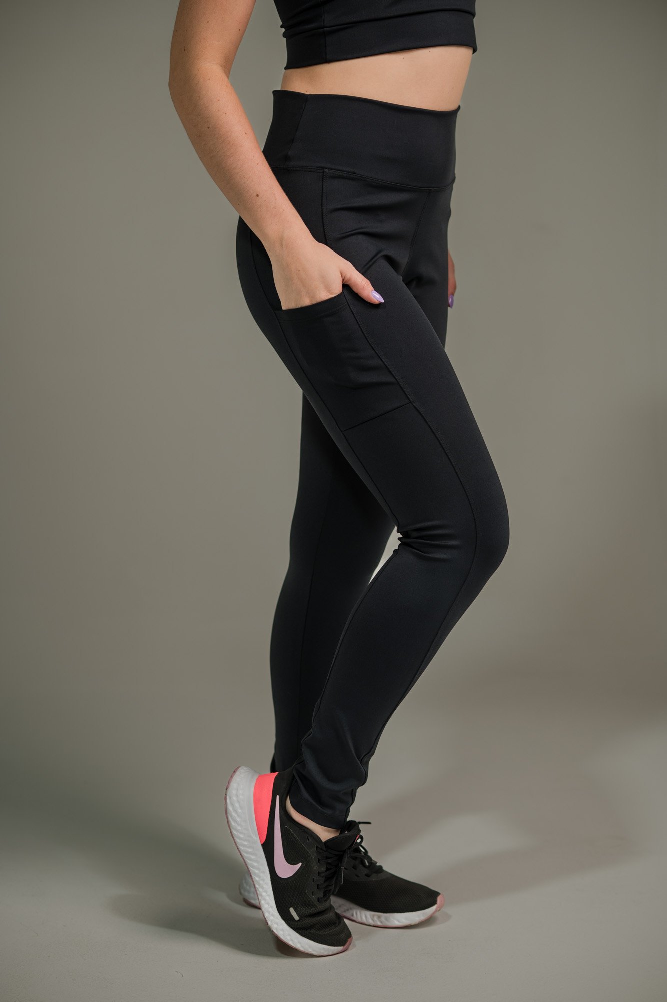 Calça Legging Feminina Básica Aerobic - Imagem 14