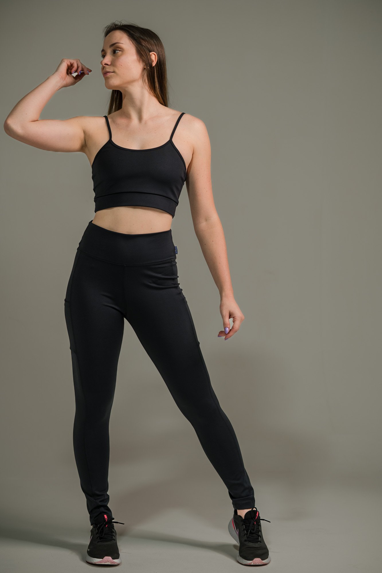 Calça Legging Feminina Básica Aerobic - Imagem 16
