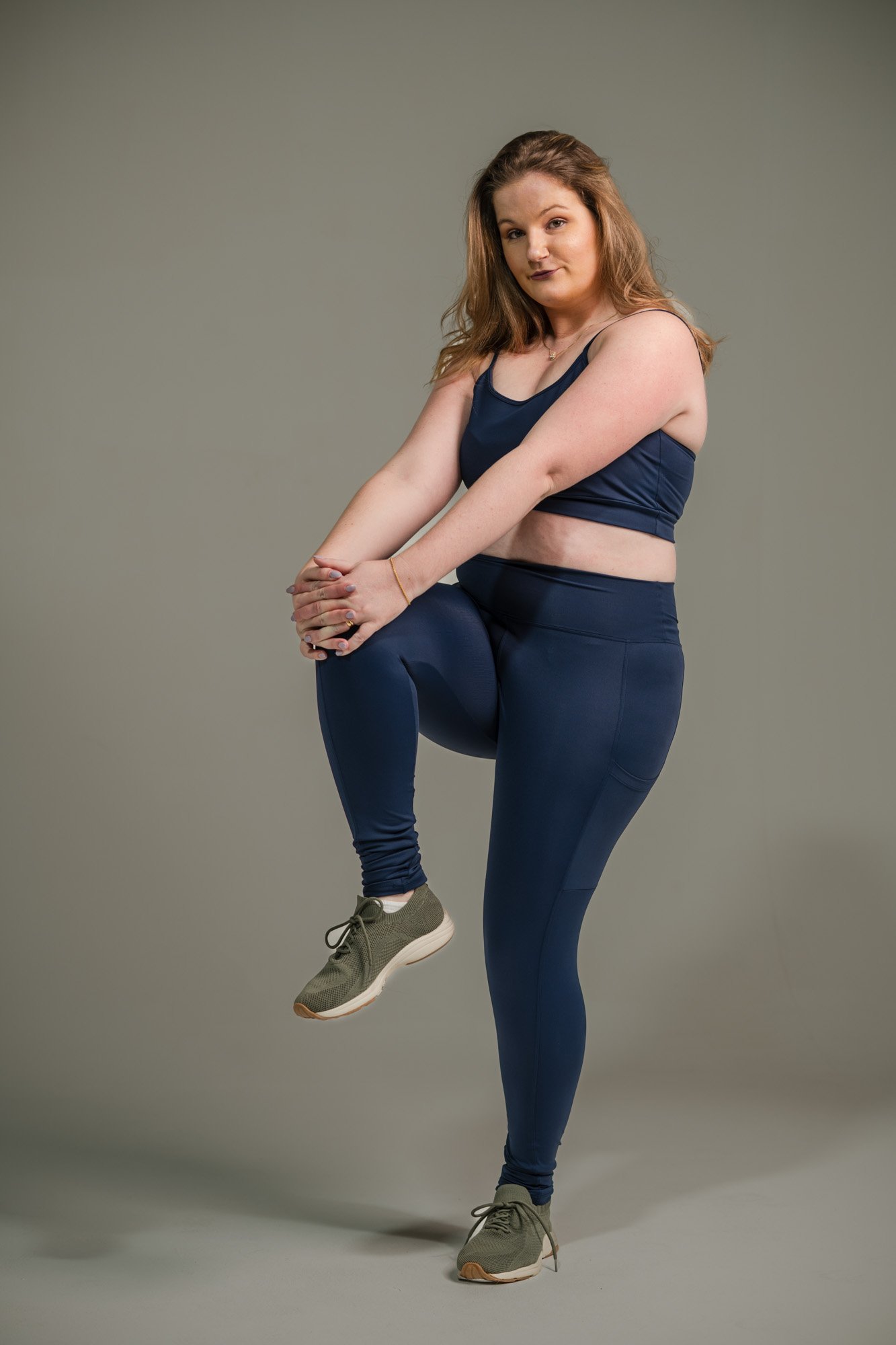 Calça Legging Feminina Básica Aerobic - Imagem 20