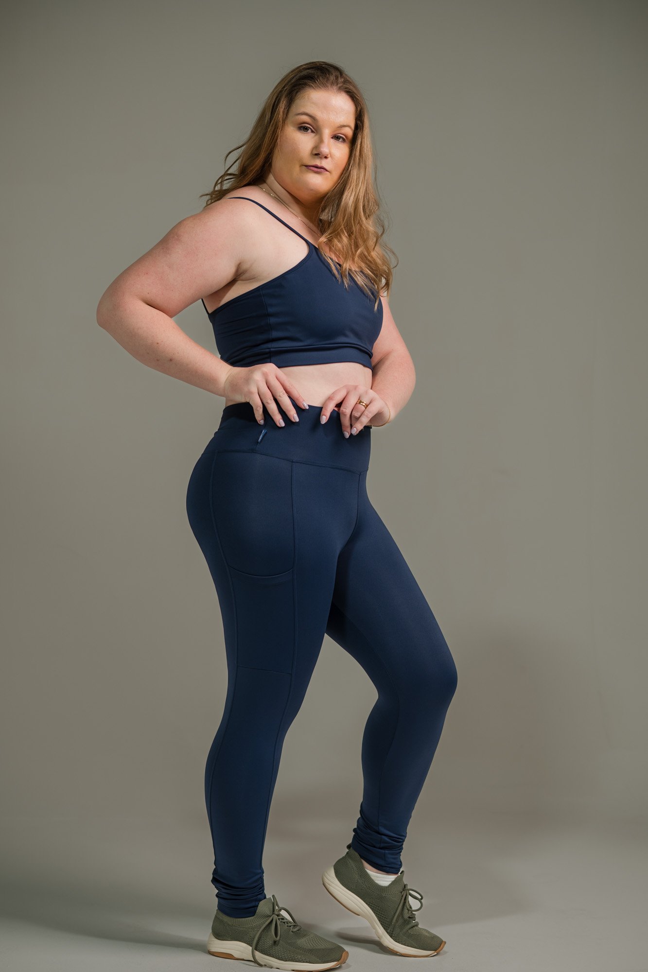Calça Legging Feminina Básica Aerobic - Imagem 22