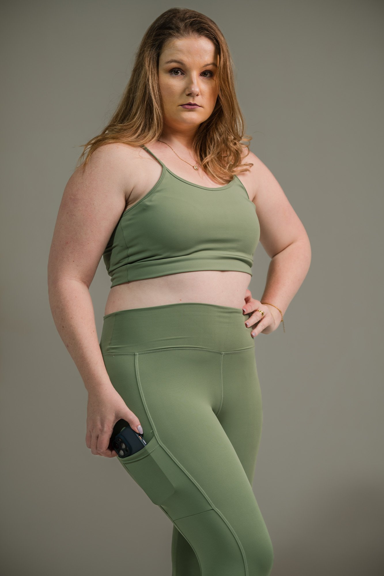 Calça Legging Feminina Básica Aerobic - Imagem 25