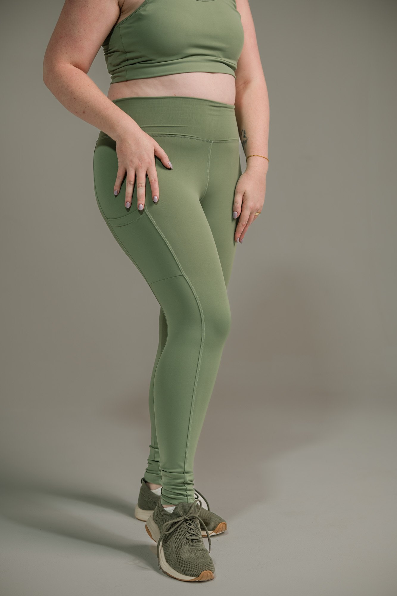Calça Legging Feminina Básica Aerobic - Imagem 29