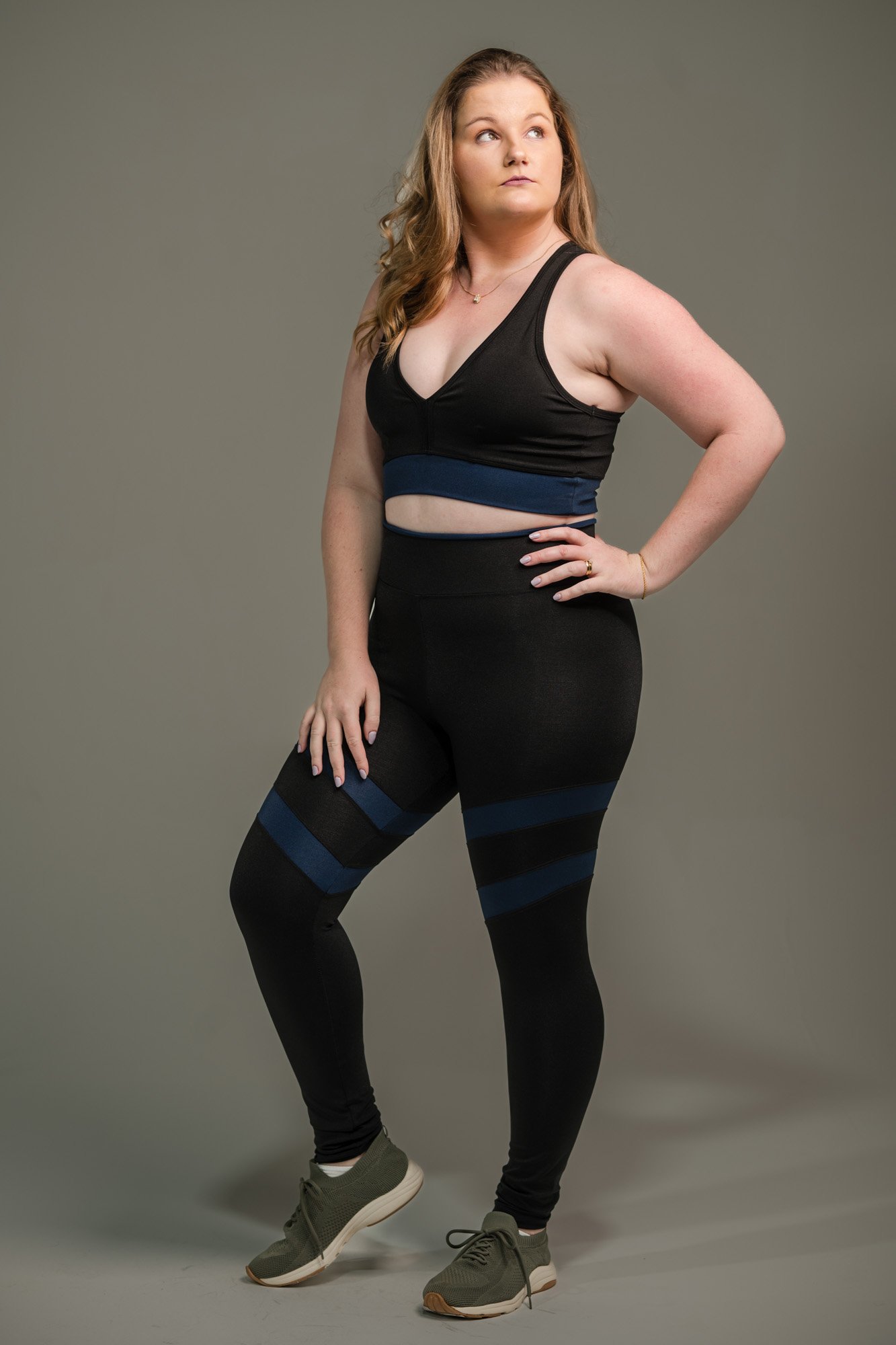 Calça Legging Feminina Listrada Prisma - Imagem 8
