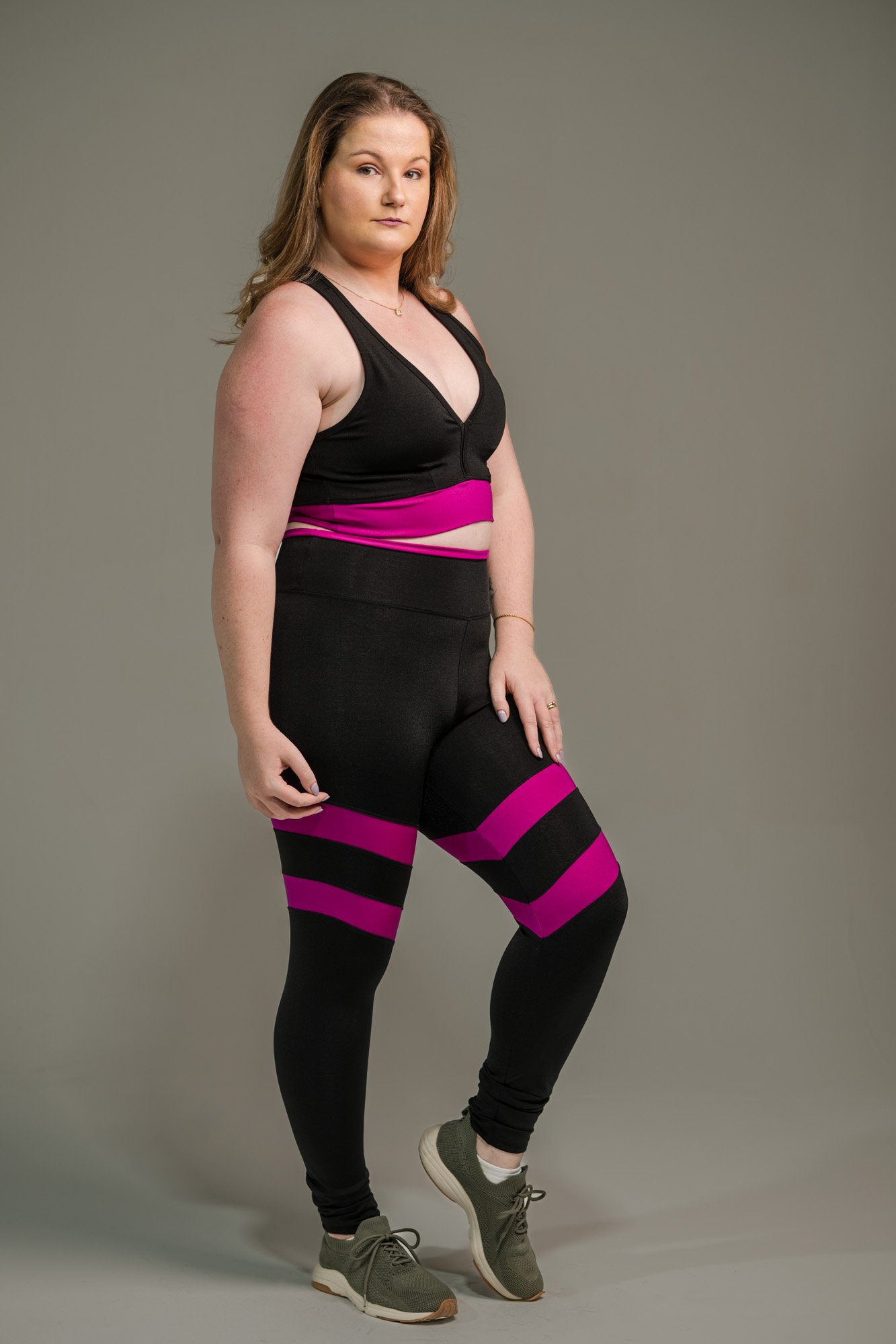 Calça Legging Feminina Listrada Prisma - Imagem 15
