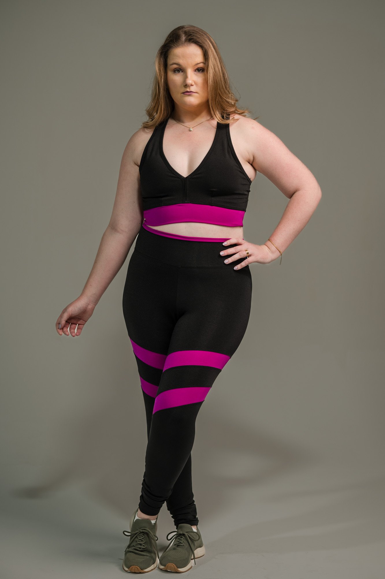 Calça Legging Feminina Listrada Prisma - Imagem 16