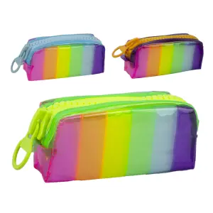 Estojo Escolar PVC 21x9x6cm