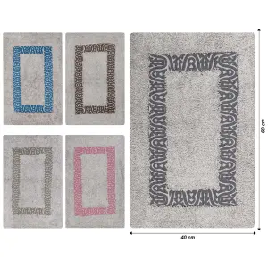 Tapete Estampa Geométrica Cores Sortidas 40cm x 60cm