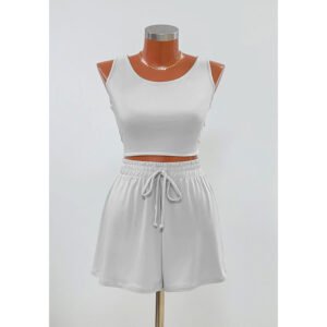 Conjunto Sabrina Patroa Liso Branco