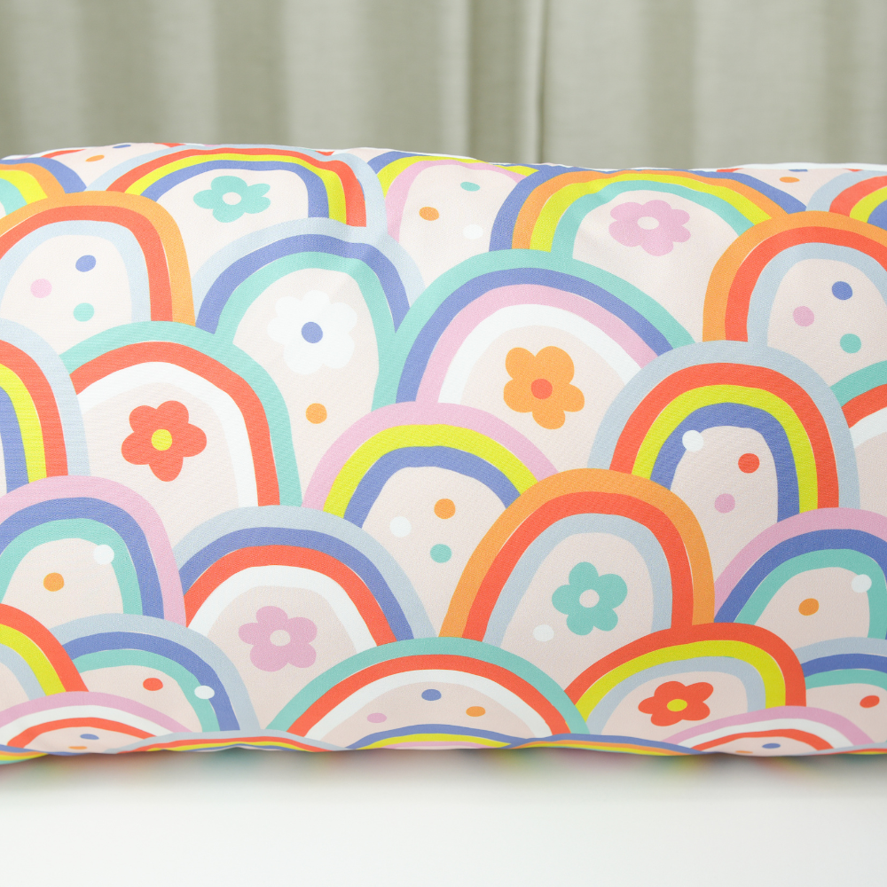 Fronha Capa Para Travesseiro Grande Fofuxão Print 1 Peça 1,46m x 46cm 100% Poliéster Microfibra Com Zíper - Imagem 2