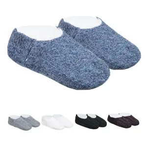 Pantufa Feminina c/ forro Peluciado e Solado Antiderrapante 26X10cm  Cores Sortidas