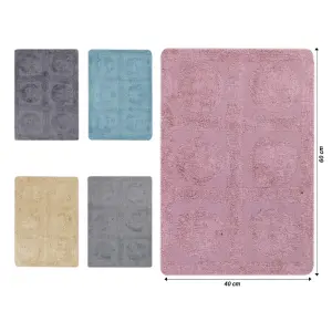 Tapete Dot Bathmat Cores Sortidas 40cm x 60cm  Cores Sortidas