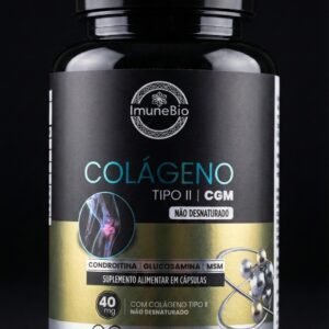 Colágeno Tipo 2 CGM + Glucosamina + Condroitina + MSM 60 Caps; Premium (1)
