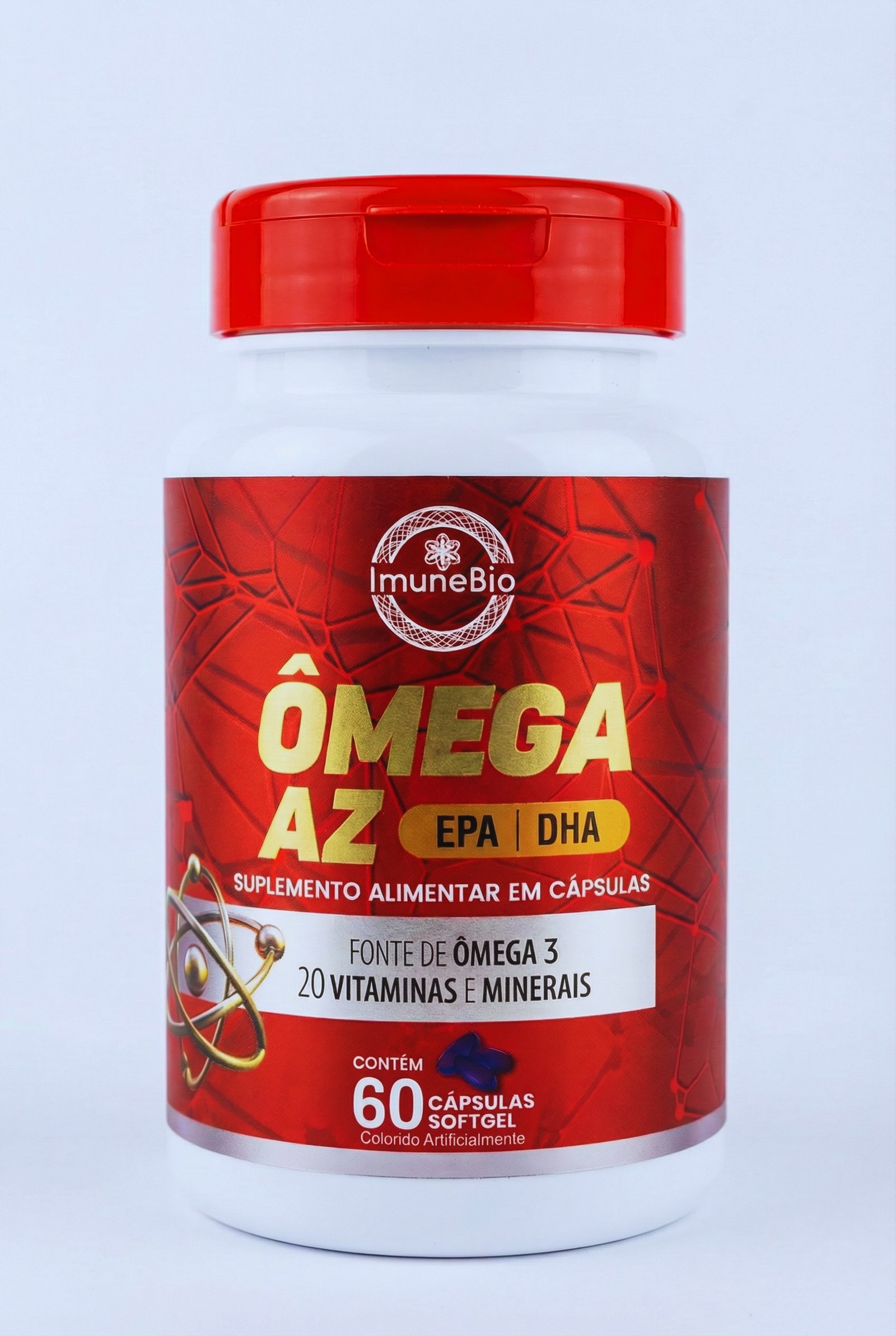 KIT Power Mulher - Cabelo Pele Unha Premium - 18 Vitaminas e Minerais + 1 Ômega 3 A-Z - 20 Vitaminas e Minerais - Imagem 2