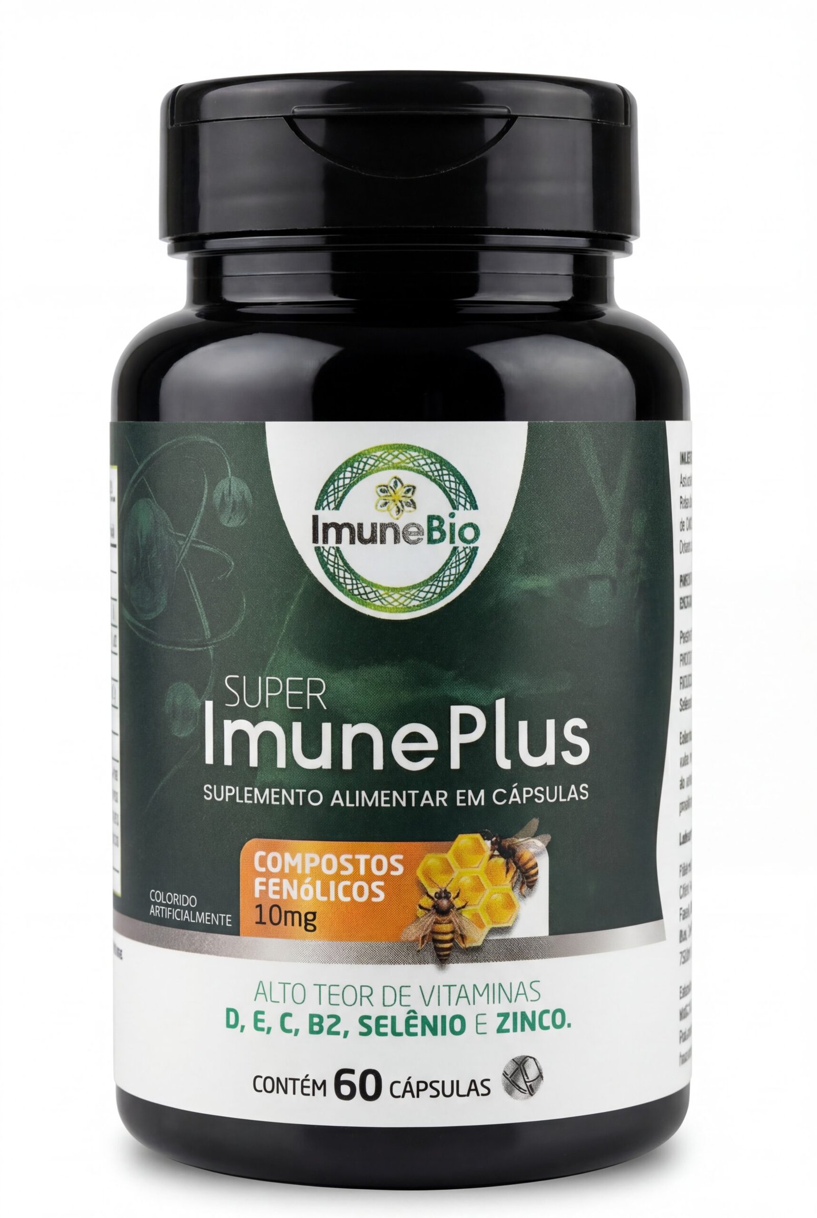 KIT 1 Power Mulher - Cabelo Pele Unha Premium - 18 Vitaminas e Minerais + 1 Super Imune Plus 490 mg - 10 mg Própolis + V - Imagem 3