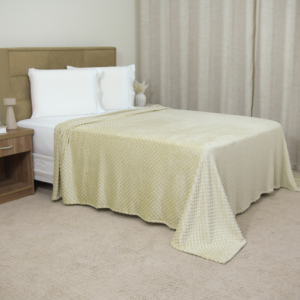 Manta Cobertor Delicatta 1 Peça 2,20m x 2,40m 100% Poliéster Mantinha Fleece Bolinha