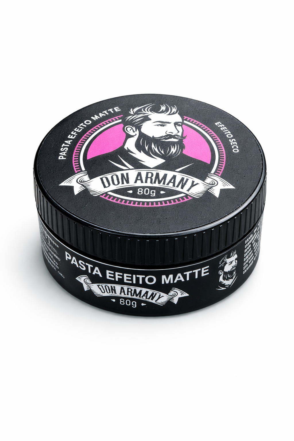 Pasta Matte Don Armany 70g | Sem Oleosidade + Estilo Instantâneo