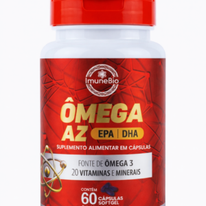 Ômega 3 Multivitamínico A-Z - 20 Vitaminas e Minerais + EPA DHA 1400 mg- 60 Caps. Sorftgel