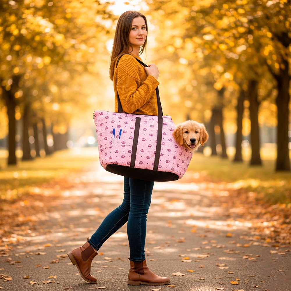 Bolsa Pet Amora 2 em 1 Impermeável Top - Imagem 21