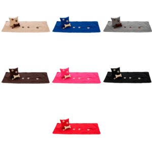 Kit Peseira Pet Impermeável Para Cama Solteiro 04 pçs