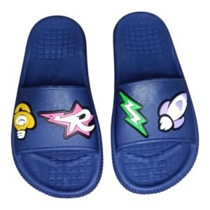 Chinelo Slide Elementos Dos Rosa Infantil Verão