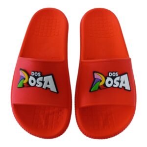 Chinelo Slide Juvenil Dos Rosa Leve Confortável Tendência