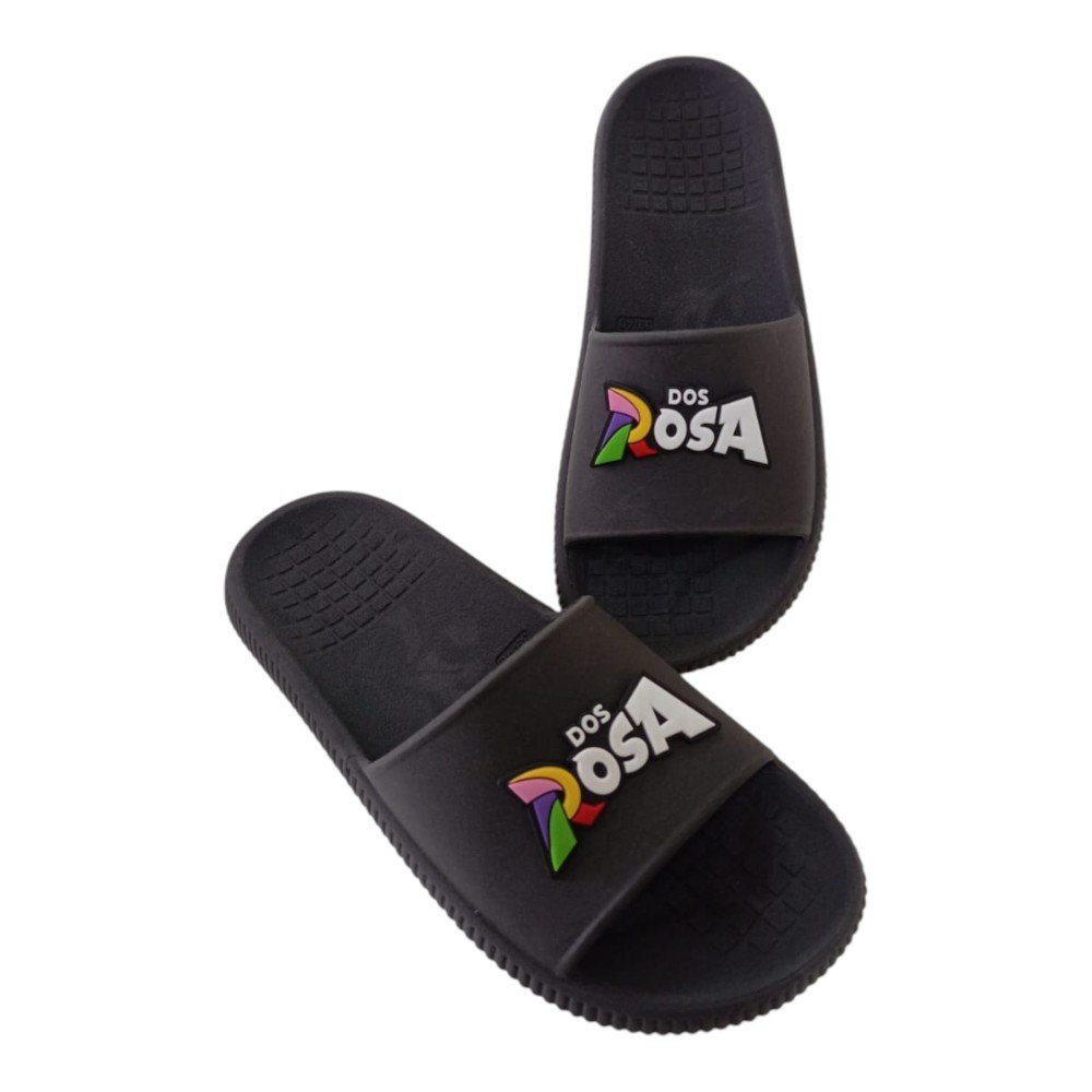 Chinelo Slide Juvenil Dos Rosa Leve Confortável Tendência - Imagem 7