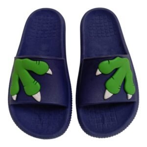 Chinelos Slide Pata Dinossauro Infantil Pegadas Menino