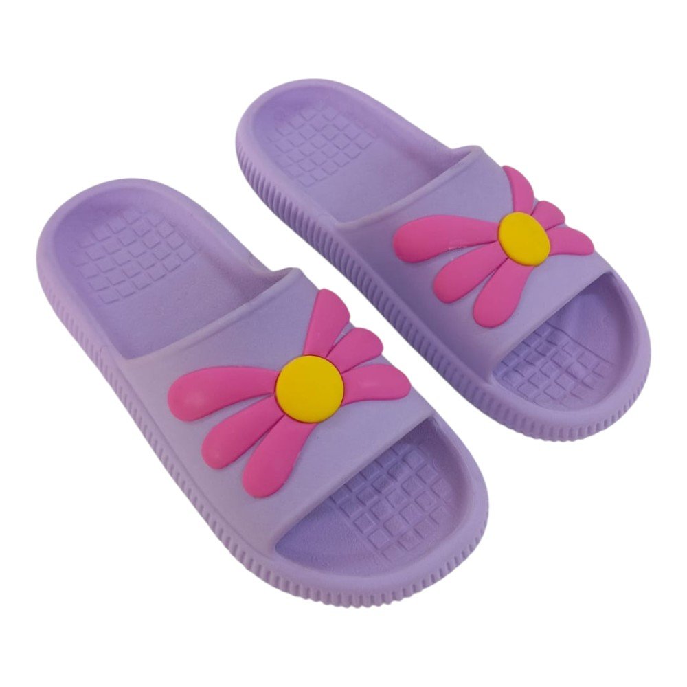 Chinelo Slide Flor Azaleia Infantil Delicado Meninas - Imagem 5