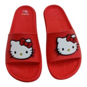 Chinelo Slide Hello Kitty Grande Menina Confortável