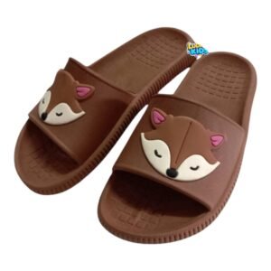 Chinelo Slide Raposa Menina Infantil Confortável